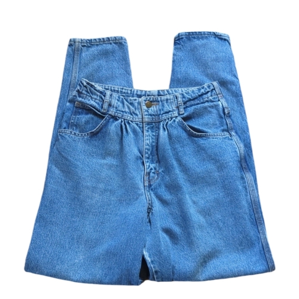 Unionbay Retro 80s 90s Paper Bag Jean High Rise Vintage Denim Size 9